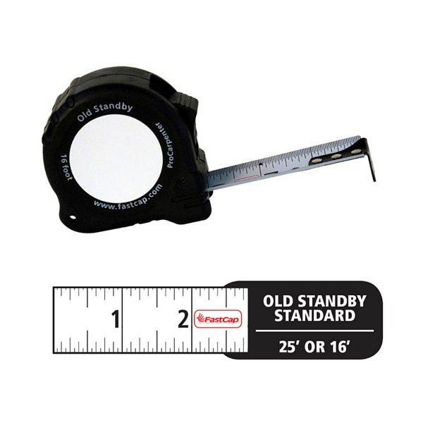 FastCap Standard Reverse: 16' Tape Measure