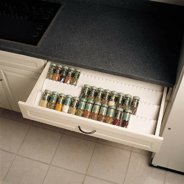 20 Tiered Spice Tray Drawer Insert