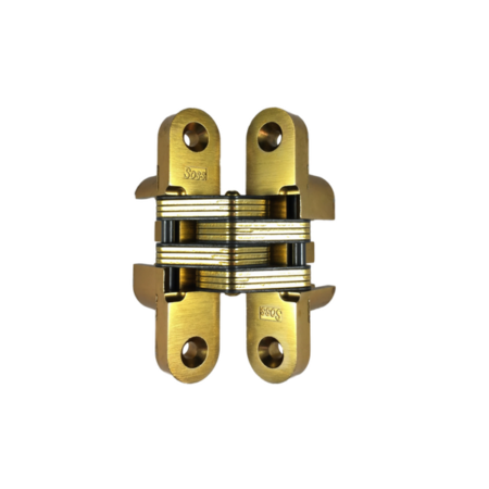 Soss 216us4 Model 216 Invisible Hinge – Satin Brass – Siggia Hardware