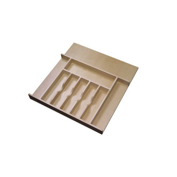 Rev-A-Shelf - 4WCT-3SH - Short Wood Cutlery Tray Insert