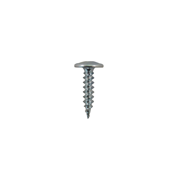 #8 x 3/4" Phillips Round Head Coarse Thread Zinc Plated Screws - 100pcs.